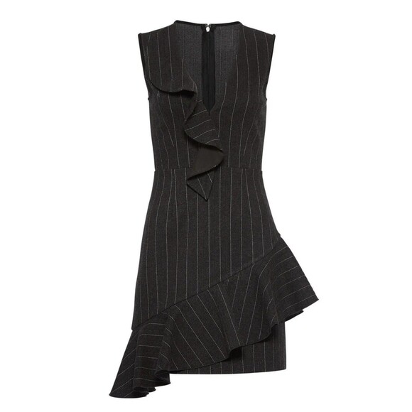 SAYLOR Charcoal‎ Bettie Asymmetrical Mini Dress SIZE SMALL - Picture 13 of 13